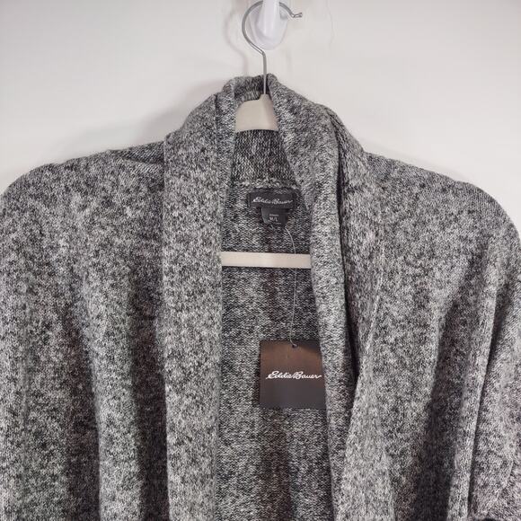 Eddie Bauer Soft Knit Open Front Cardigan, Size L, NWT - Picture 8 of 8